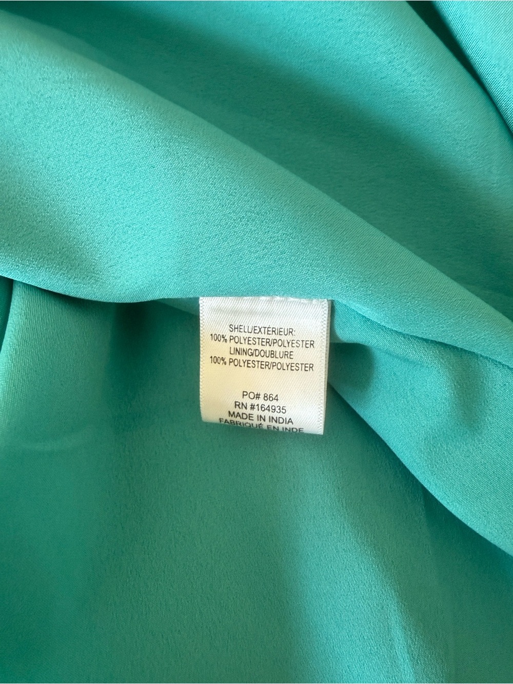 Frances Valentine Teal Circle Skirt with Pleats - Picture 2 of 6